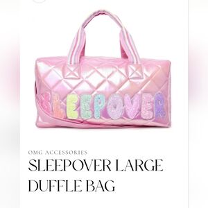 OMG Accessories Large SLEEPOVER BAG